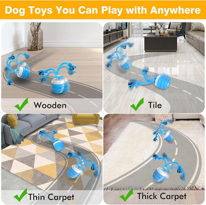 Interactive Dog Ball™ – Rechargeable Automatic Rolling Toy for Endless Fun & Exercise